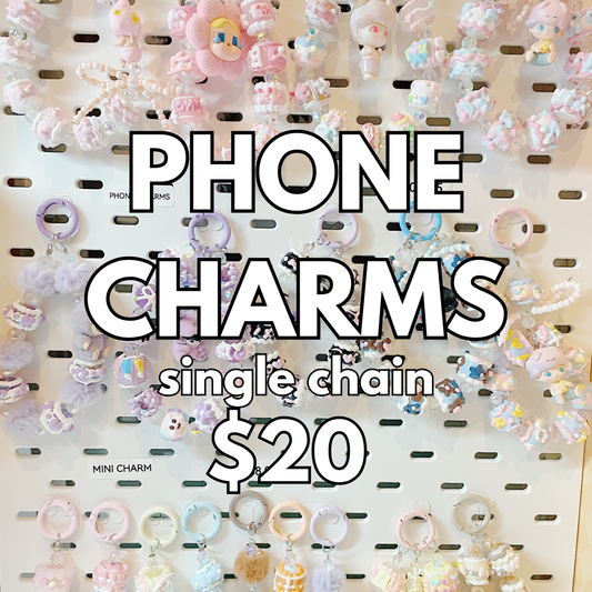 Handmade Character Phone/Bag Charm (Single Chain)