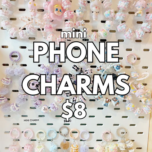 Handmade Character Phone/Bag Charm (Mini)